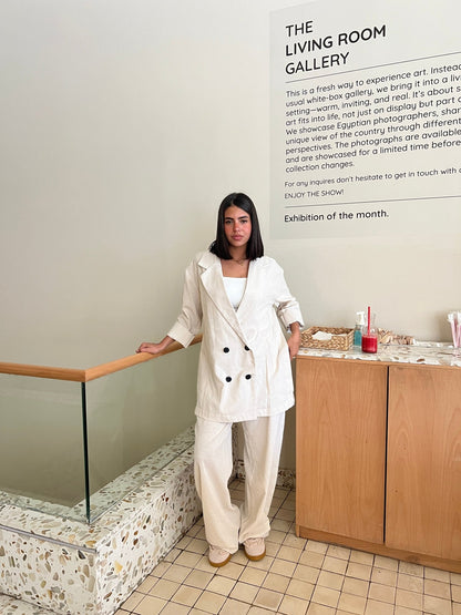 Beige Linen Set - CIVA