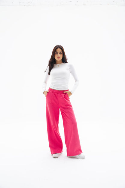 Wide - leg _ pink - CIVA